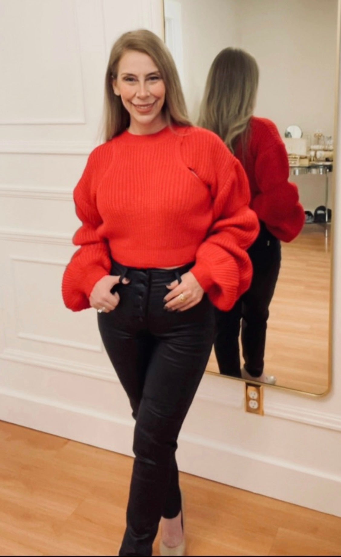 Hazy Crop Sweater