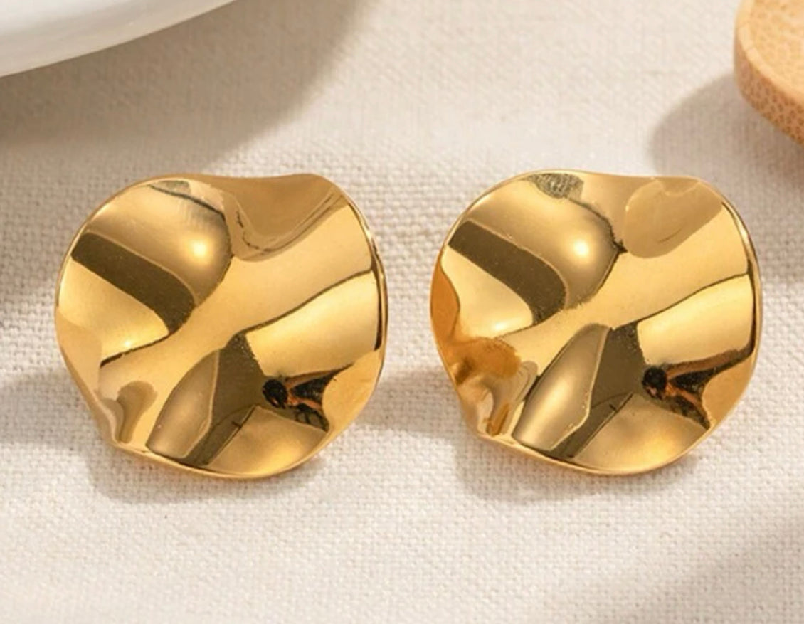 18k Gold-Plated Earring