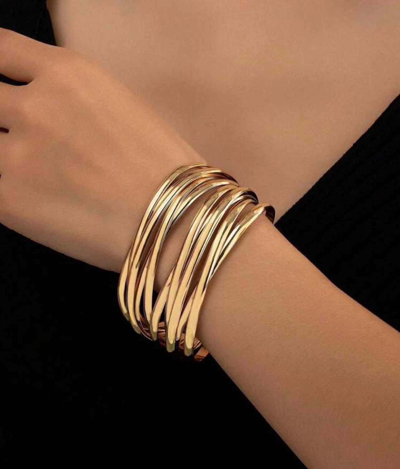 Layered Cuff Bracelet