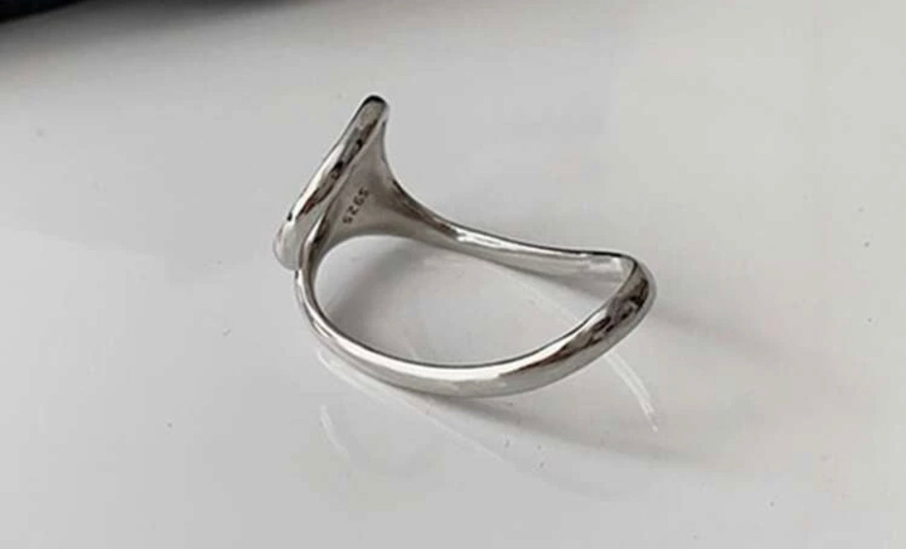 Silver Minimalist Ring