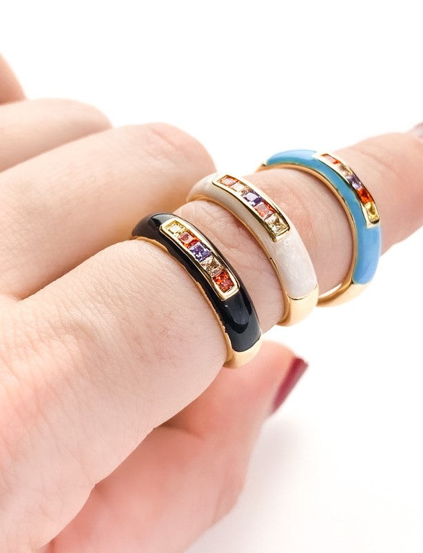 14k Plated Soho Rings