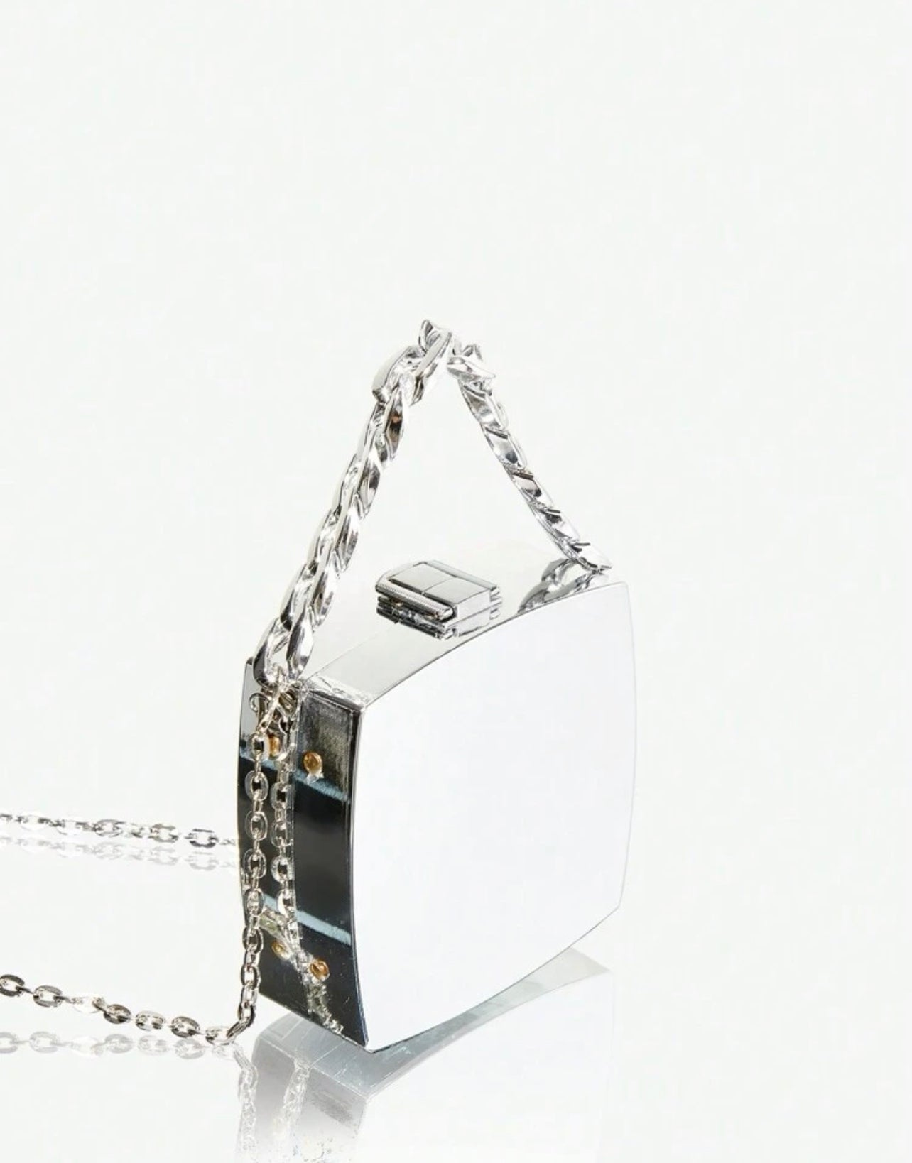 Zenna Shiny Mini Clutch Bag