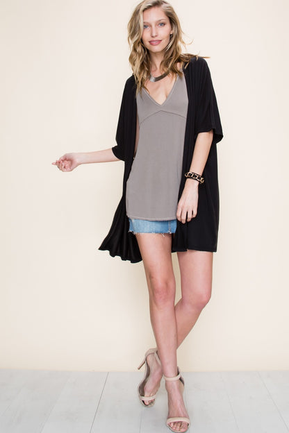 Eva Rhinestone Sleeve Cardigan