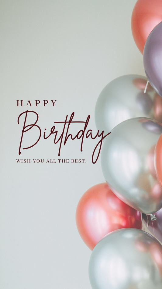 HAPPY BIRTHDAY - Studio Fashion Gift Card