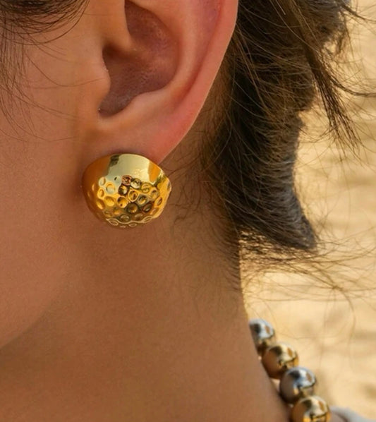 14k Yellow Gold Plated Earrings