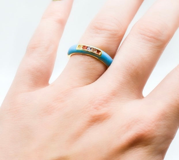14k Plated Soho Rings