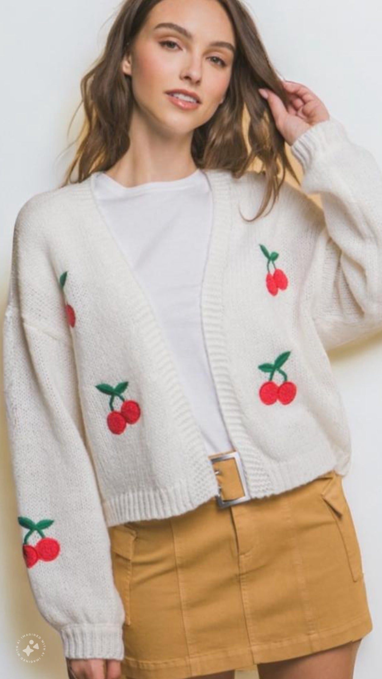 Cherry Pie Cardigan Sweater