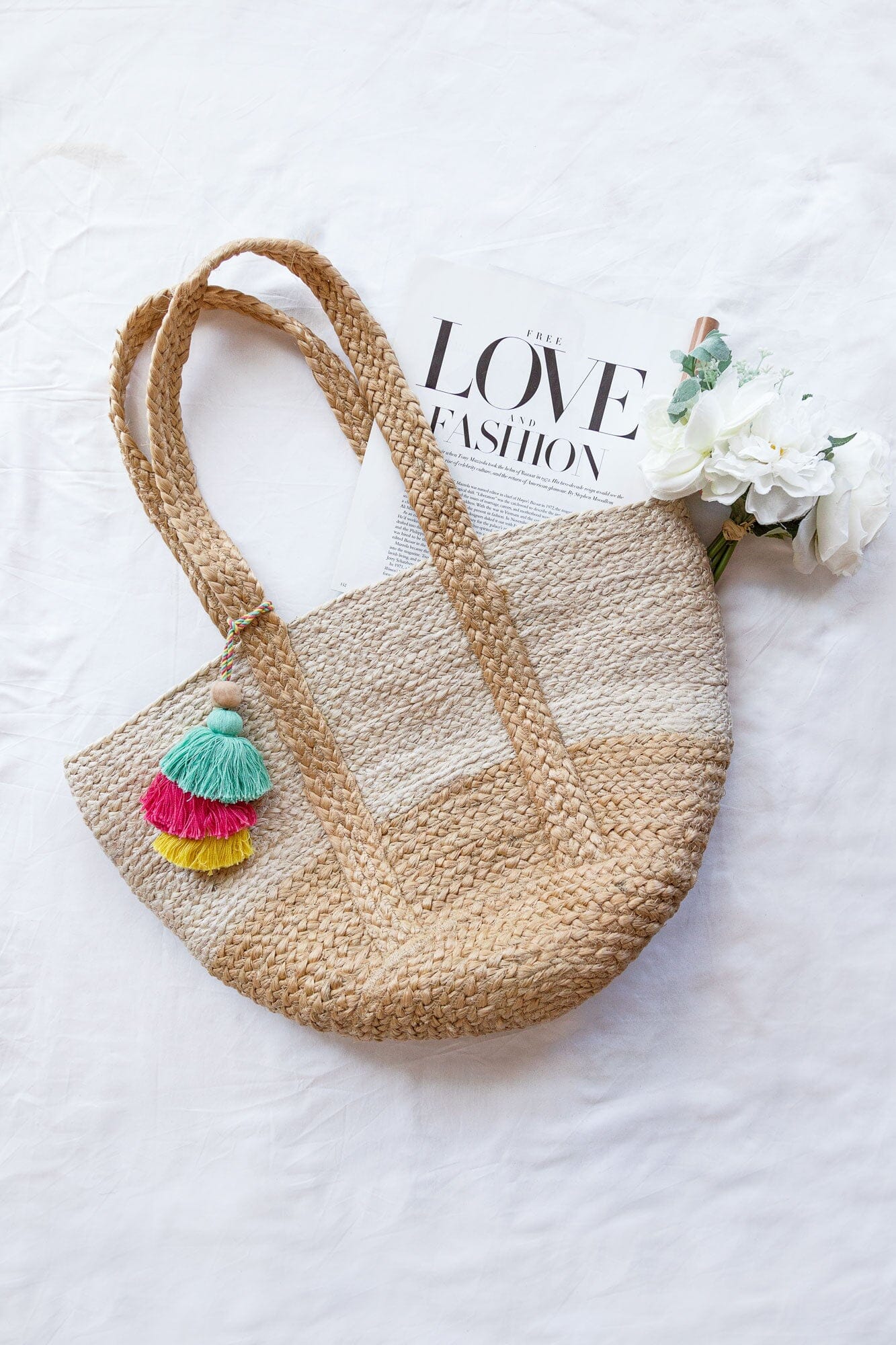 Zinnia Tassel Tote