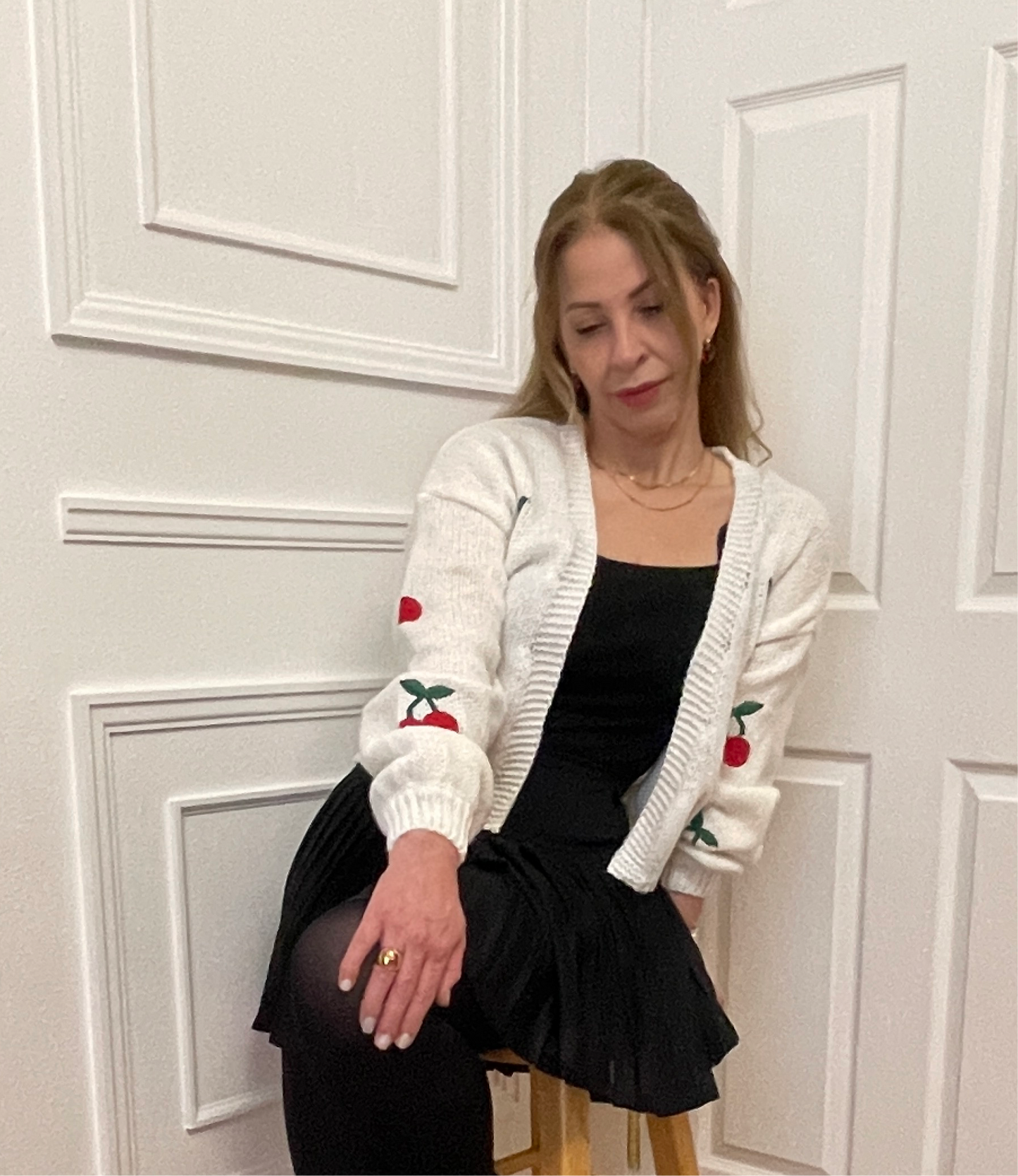 Cherry Pie Cardigan Sweater