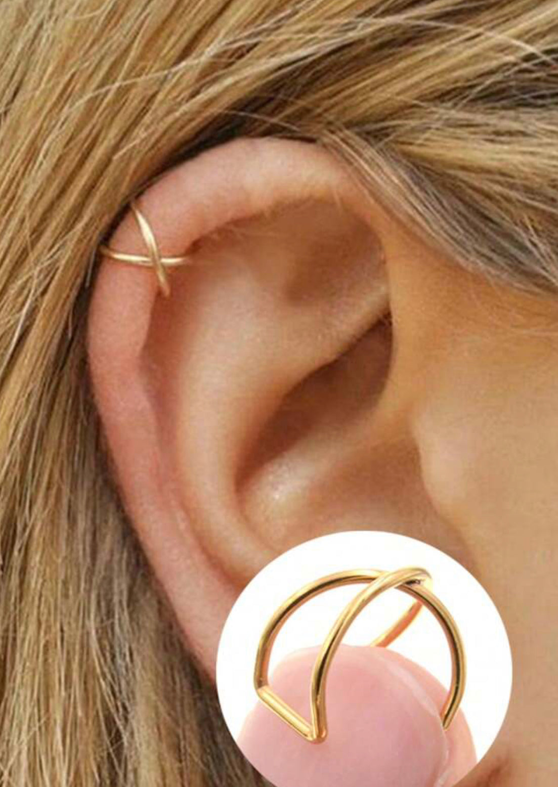 X Ear Cuff (1 piece)