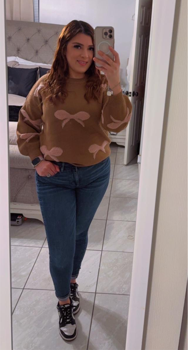 Paolina Bow Sweater