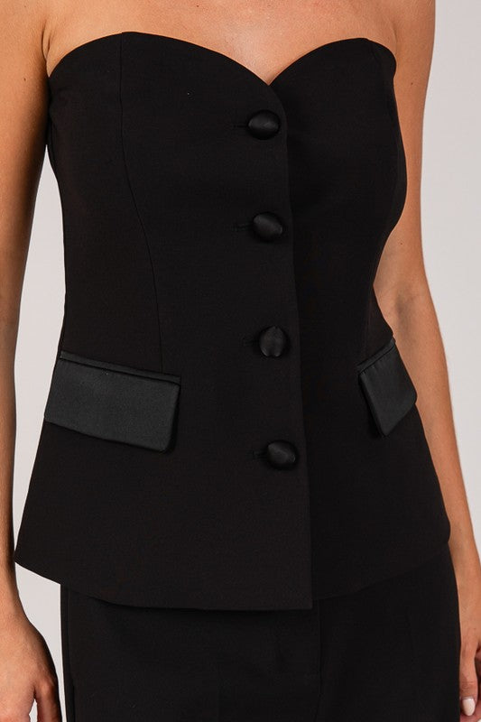 Taye Bustier Top