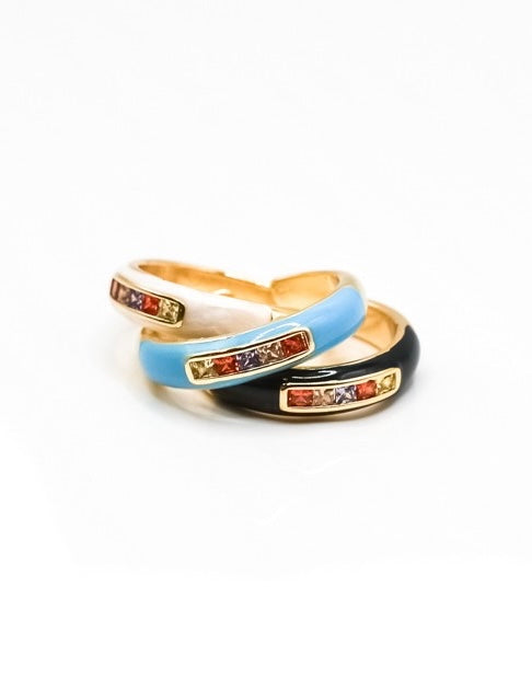 14k Plated Soho Rings