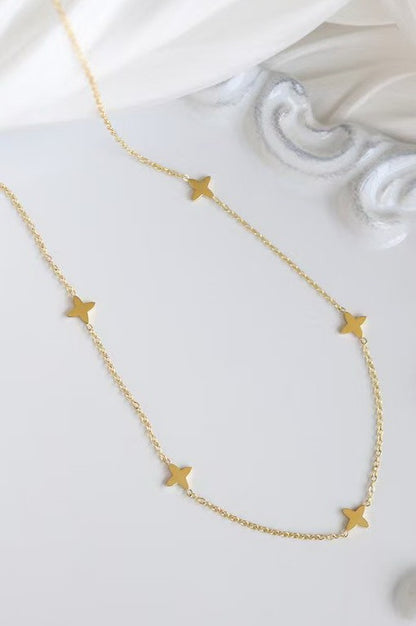 Be Strong Gold Necklace