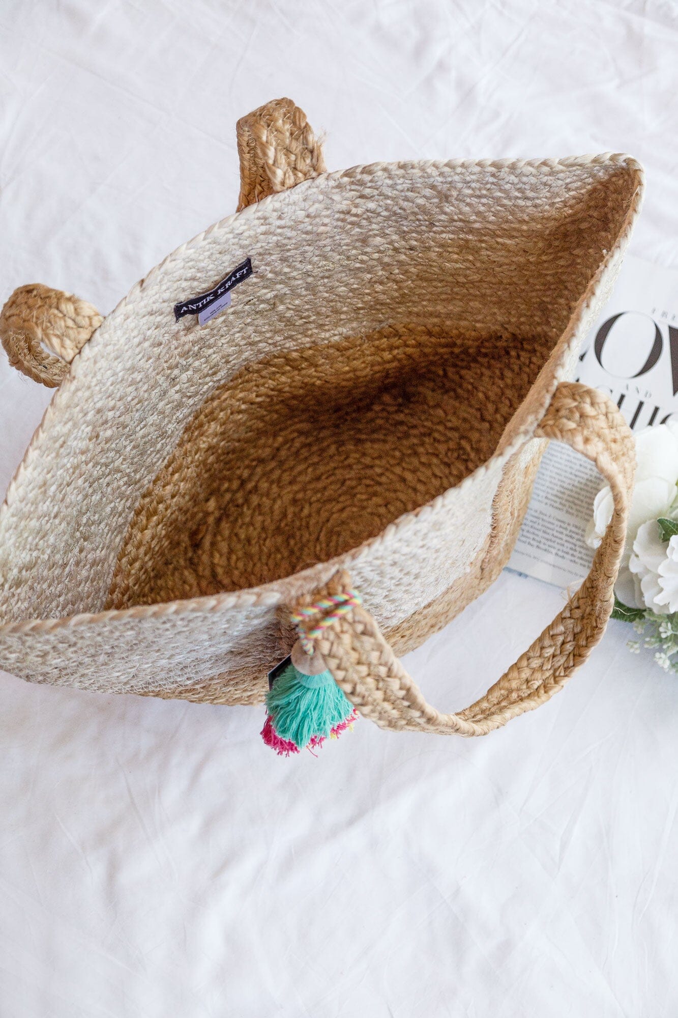 Zinnia Tassel Tote
