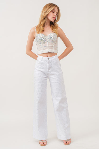 Luna Rhinestone Pants