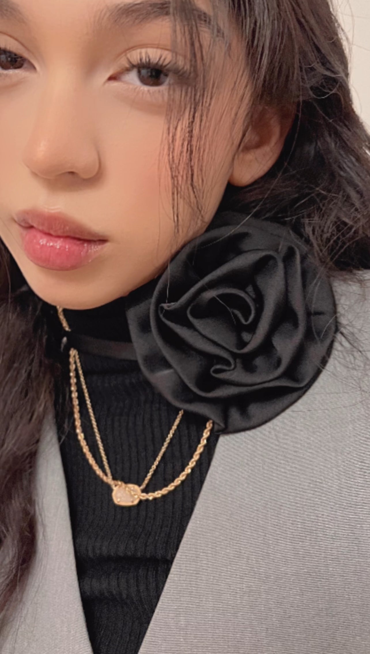 Rose Necklace/Choker