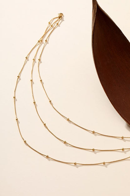 Gold Multi-Layer Necklace