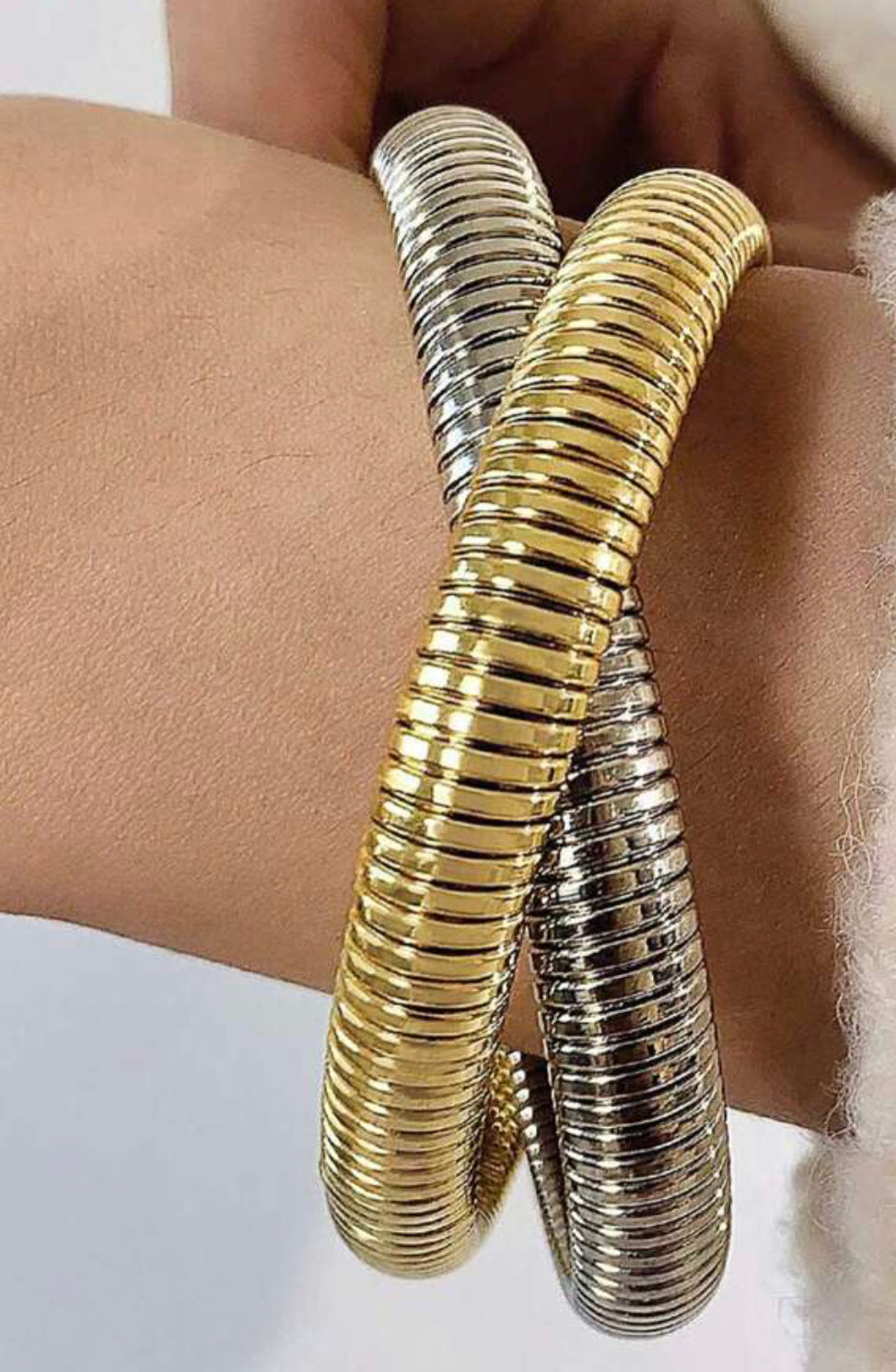 Multi-Color Bangle Set (2 Piece)