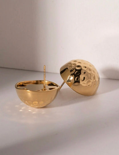 14k Yellow Gold Plated Earrings