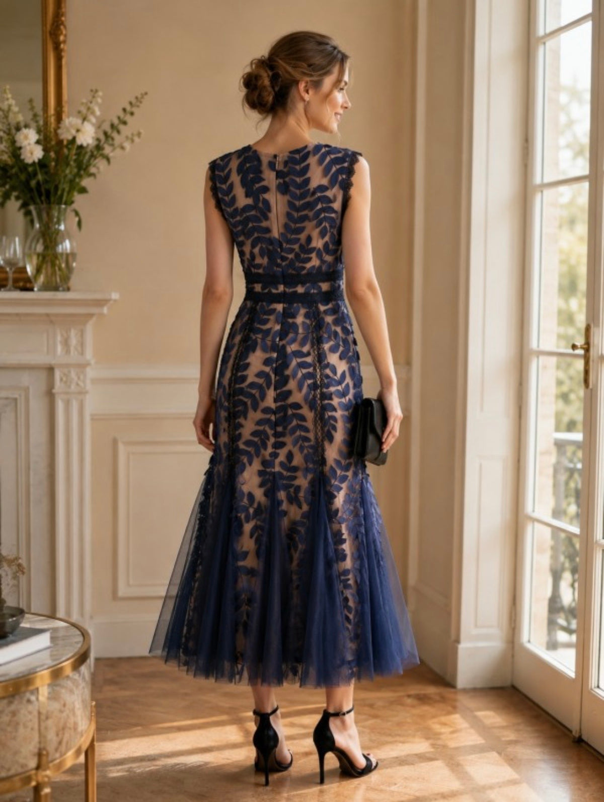 Botanical Midi Dress
