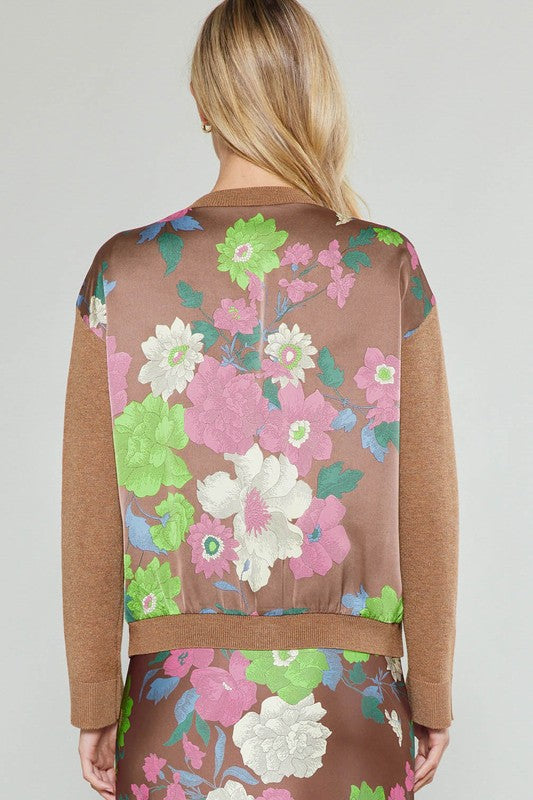 Blossom Woven Cardigan