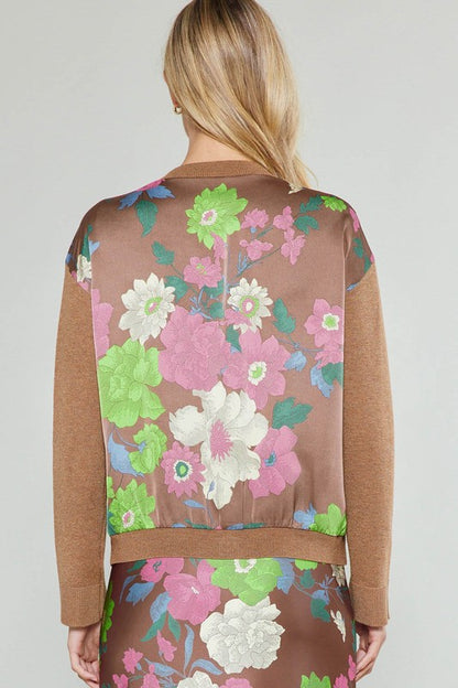 Blossom Woven Cardigan