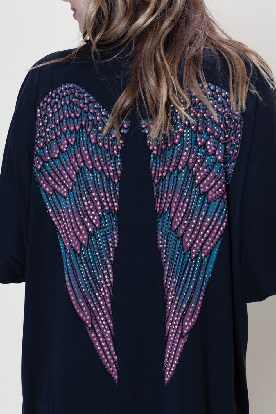 Eva Rhinestone Sleeve Cardigan