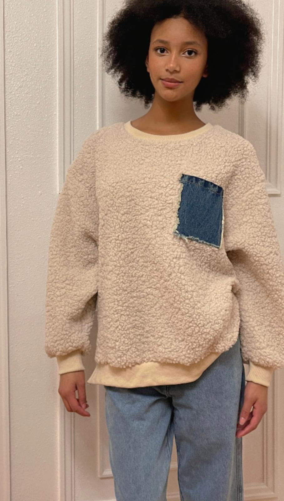 Katia Sherpa Pullover