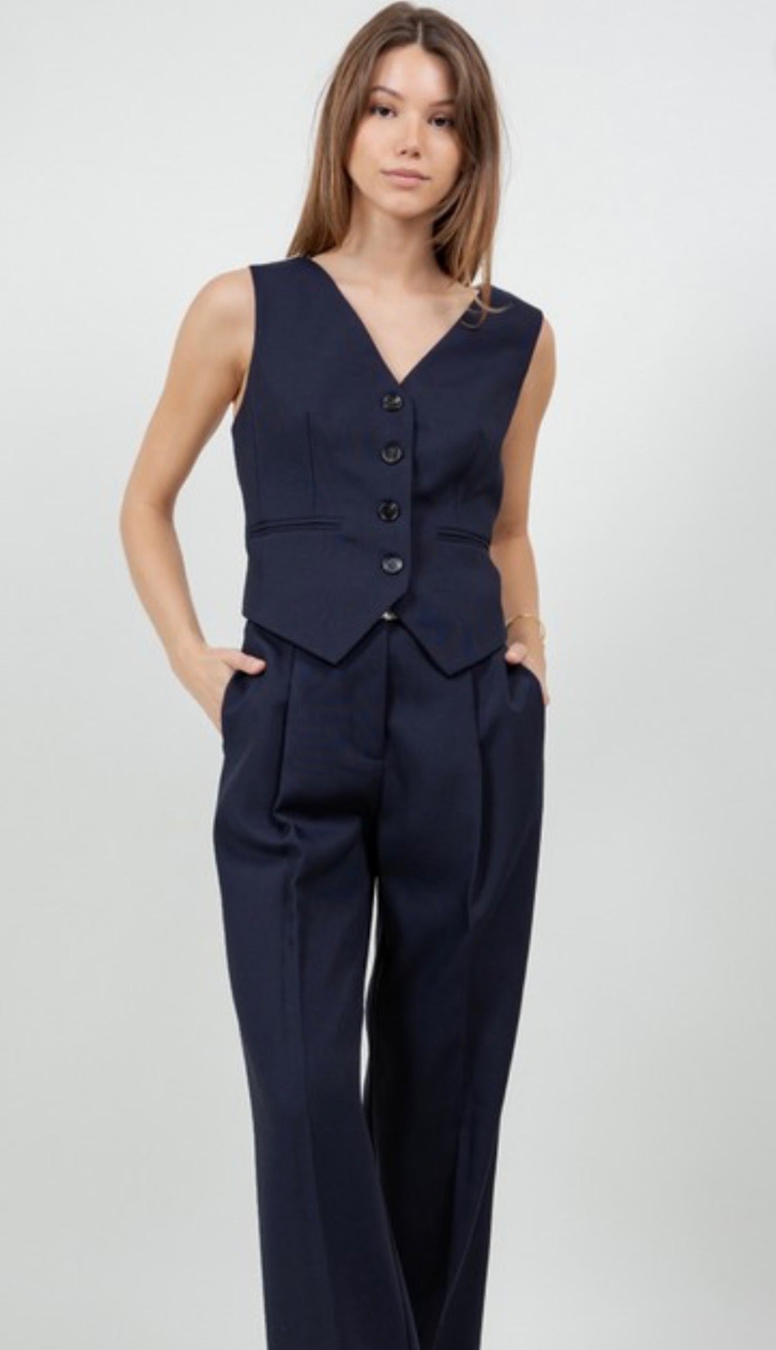 Josie Contrast Vest