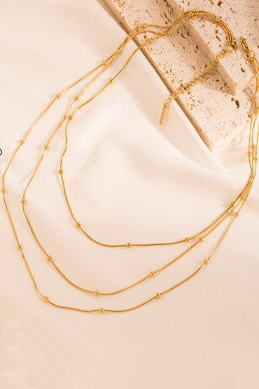 Gold Multi-Layer Necklace