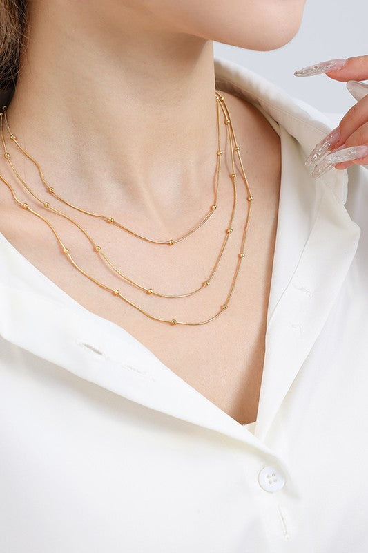 Gold Multi-Layer Necklace