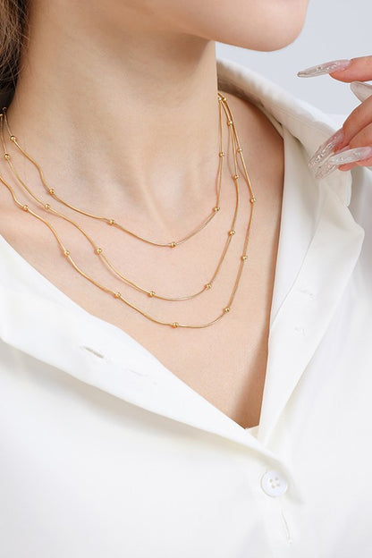 Gold Multi-Layer Necklace