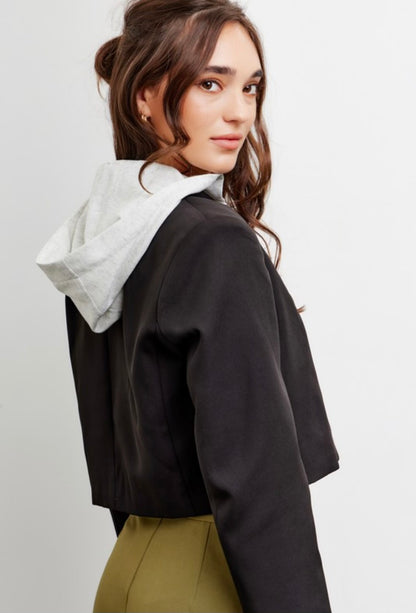 Tori Crop Blazer/Hoodie