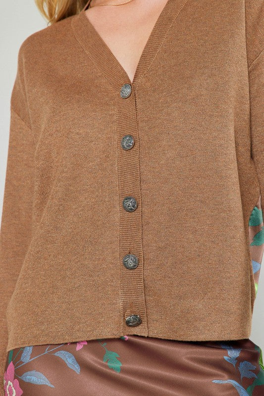 Blossom Woven Cardigan