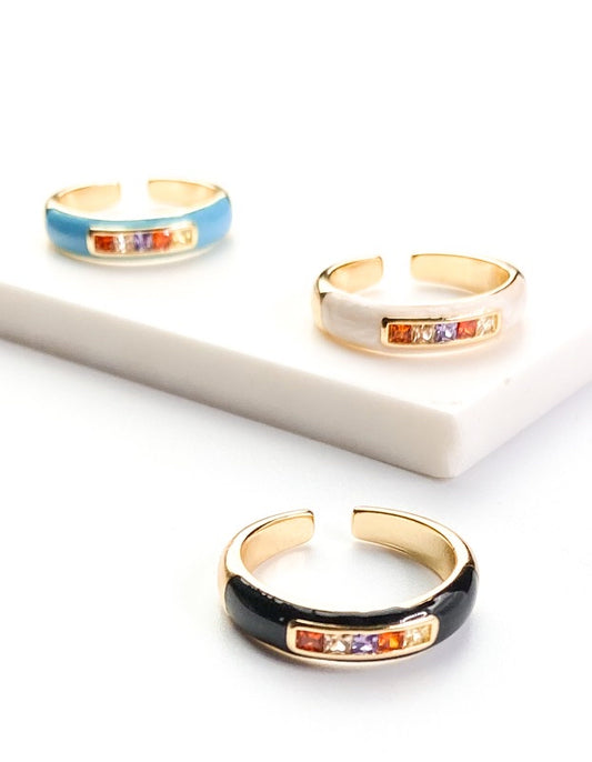 14k Plated Soho Rings