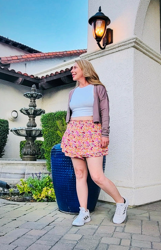 Fabiana Cardigan Crop Top
