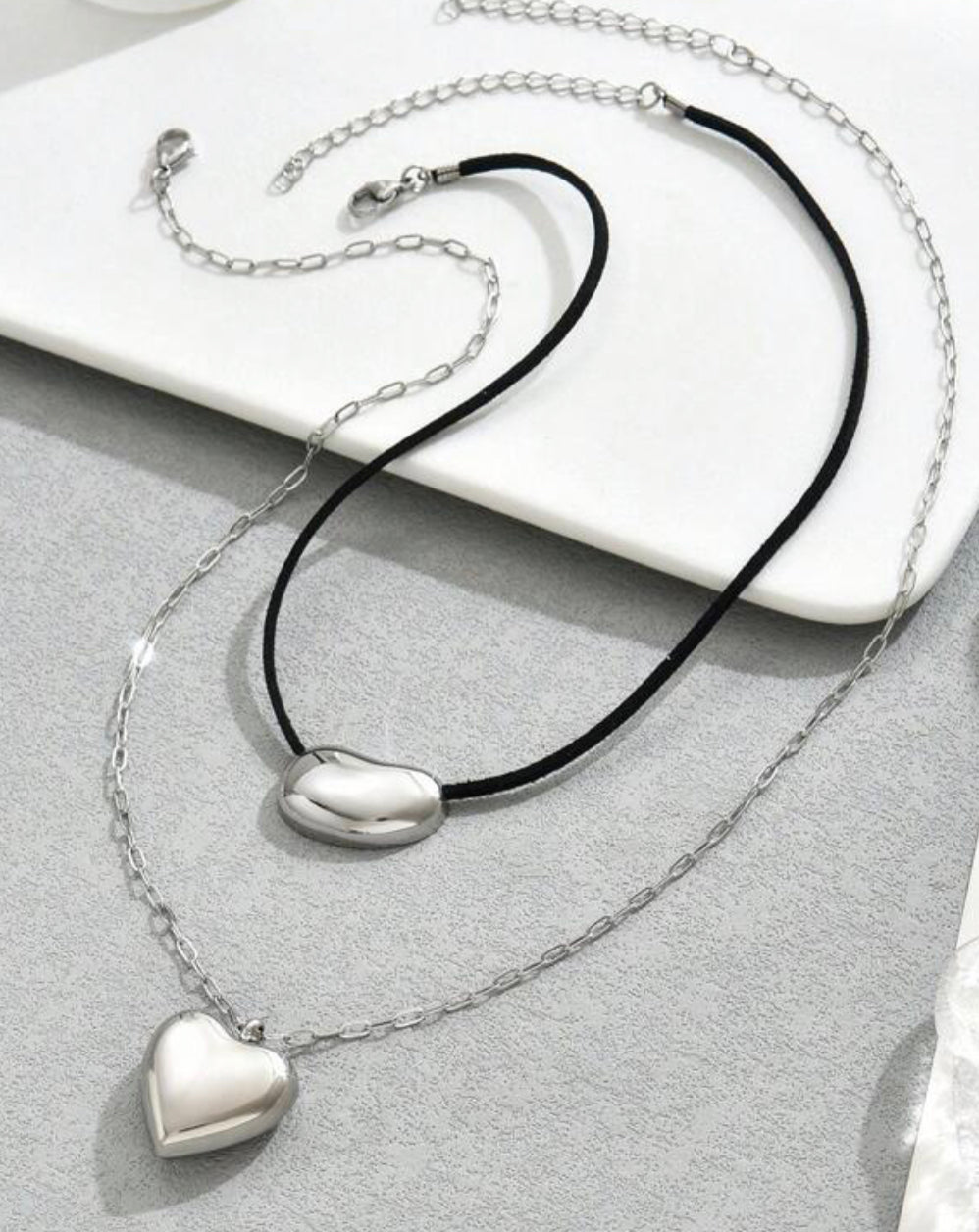 Double Love Necklace (2-Piece)