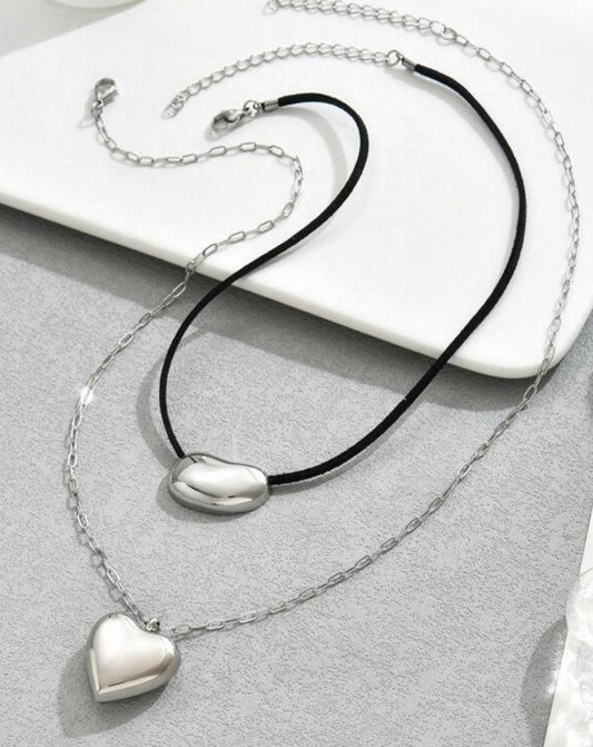 Double Love Necklace (2-Piece)
