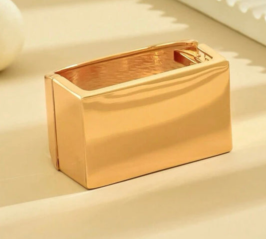Charming Gold Cuff Bracelet