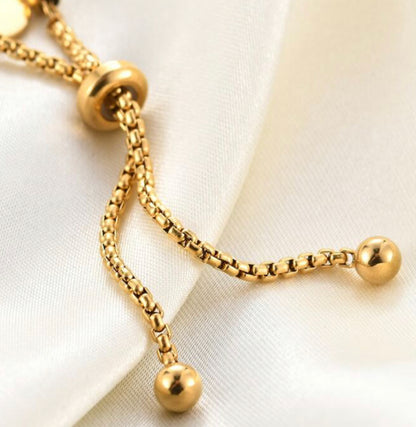 Gold Adjustable Bracelet
