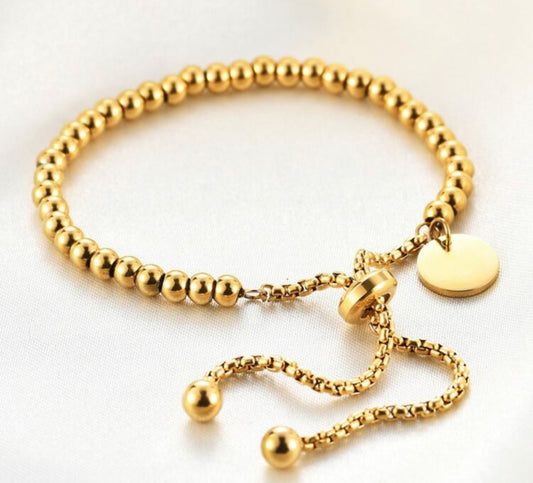 Gold Adjustable Bracelet