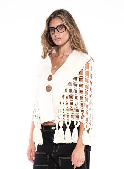 Soreli Tassel Vest