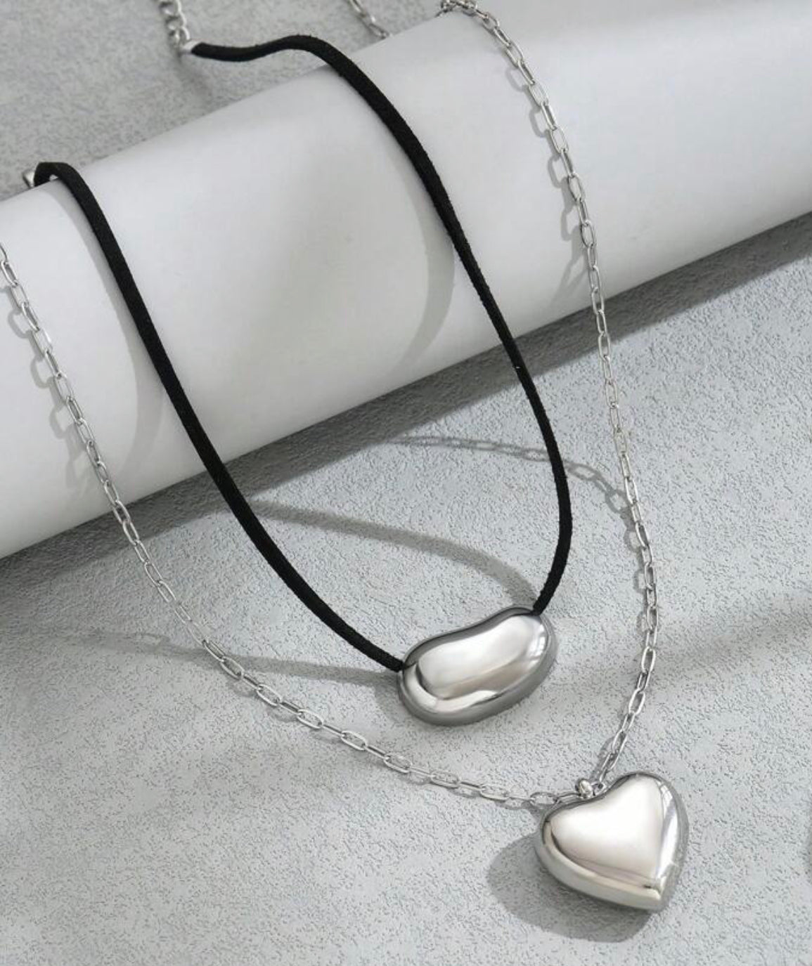 Double Love Necklace (2-Piece)