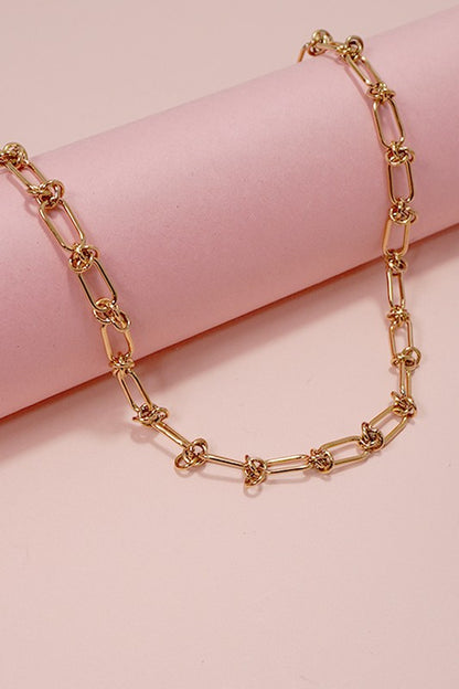 Jordanna 18k Stainless Necklace
