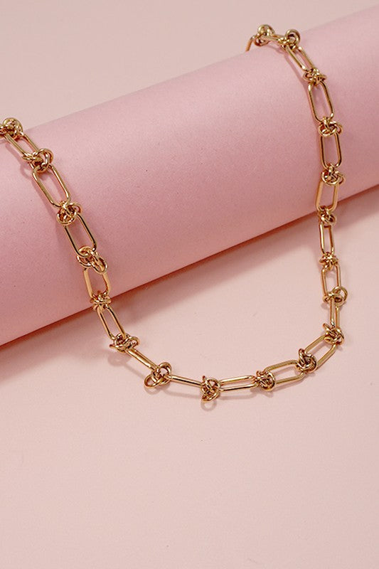 Jordanna 18k Stainless Necklace
