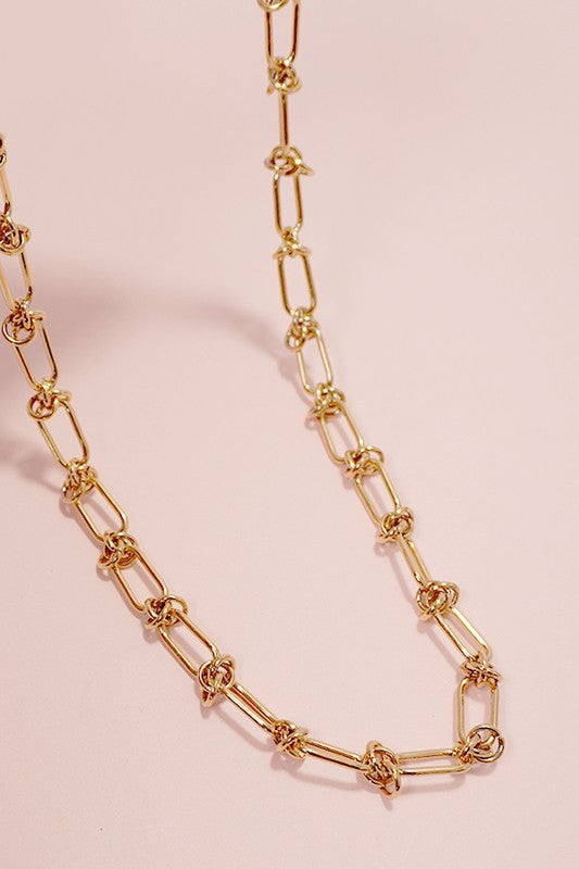Jordanna 18k Stainless Necklace
