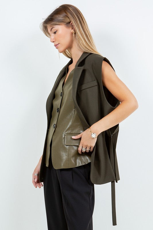Tatiana Double Layer Vest
