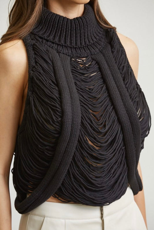 Ellen Shredded Sweater