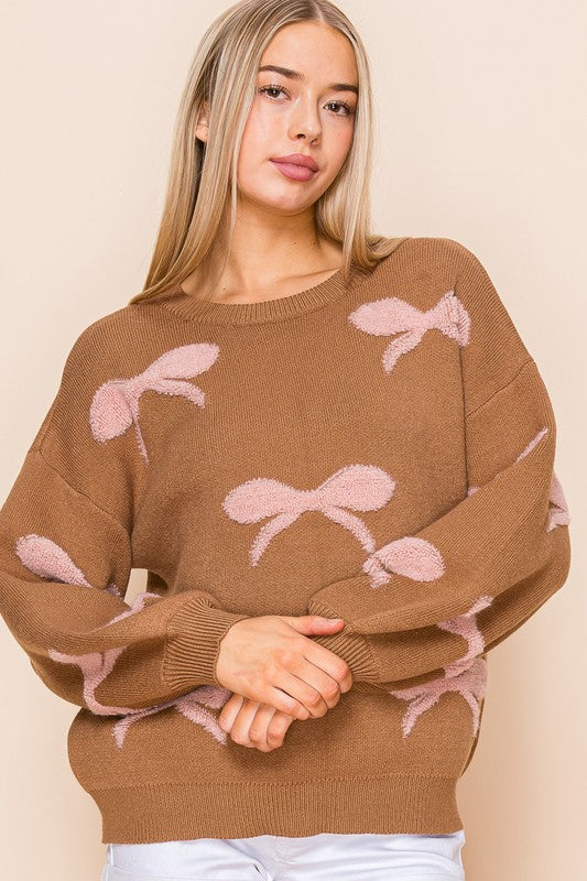 Paolina Bow Sweater